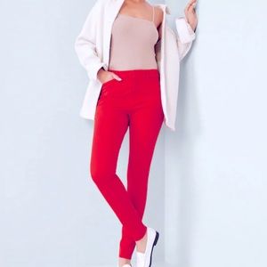 Old Navy Pixie Ankle Pants in red -size 2